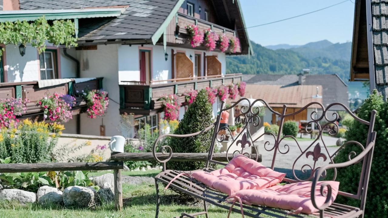 Archehof Eislbauer - Bauernhof Fuer Die Seele! Vila Sankt Gilgen Exterior foto