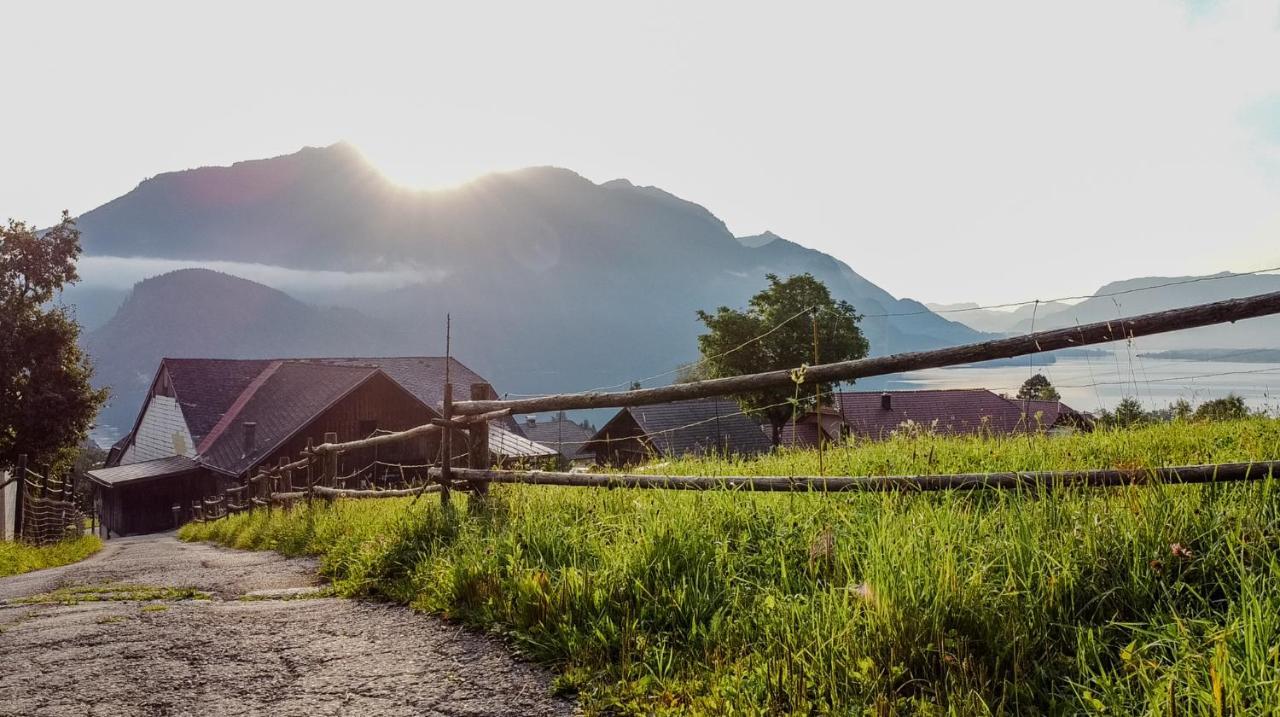 Archehof Eislbauer - Bauernhof Fuer Die Seele! Vila Sankt Gilgen Exterior foto